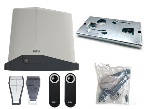 Przejdź do produktu NAPĘD DO BRAMY PRZESUWNEJ KEY TURBO S 400KG 24 Vdc TUS4324